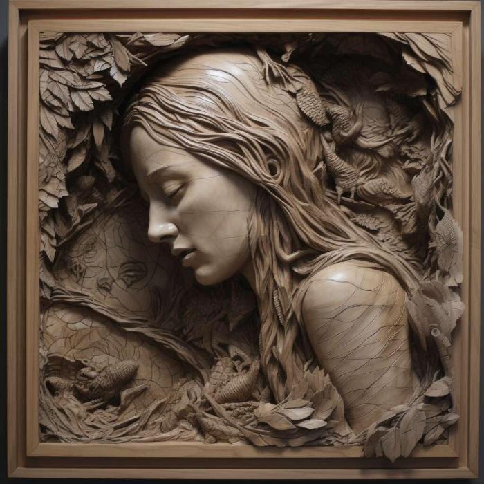 نموذج ثلاثي الأبعاد لآلة CNC 3D Art 